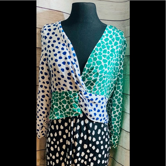 RIXO LONDON Chelsea psychedelic tulip spot… - Picture 12 of 13